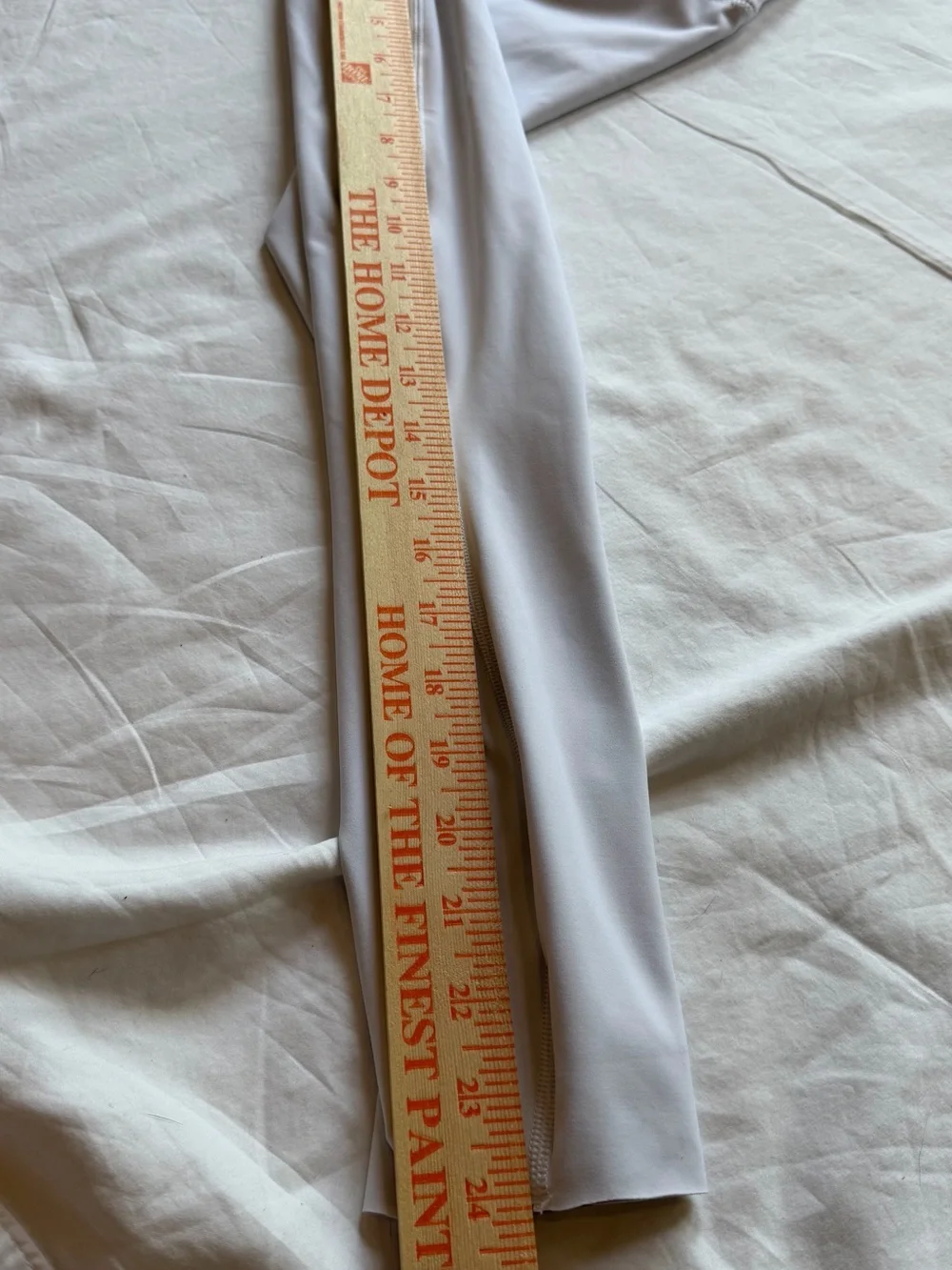 SPANX Booty Boost Active 7/8 Leggings Ultimate Opacity Vivid White Small
